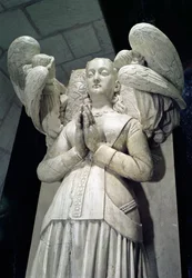 Grab von Agnes Sorel (ca. 1422-50) 1450-59 (Detail)